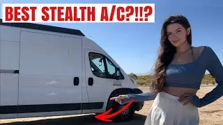Installing an AIR CONDITIONER on my Camper Van ( with Cruise N’ Comfort USA )