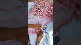 How to attach Underground dori on Neck #dori #partywear