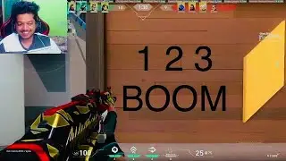 1 2 3 And Boom Epic Valorant Moment #redparasite