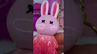 Bunny liquid lipstick keychain #lipsbeauty #lipcare #lipgloss #liptreatment #unboxing