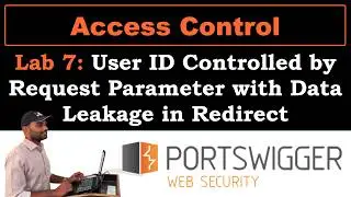 Access control 7 | User ID controlled by request parameter with data leakage in redirect