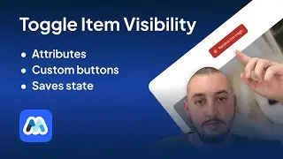 How To Hide/Show Elements In Webflow On Button Click