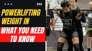Meet Day Weight In - What You Need To Know