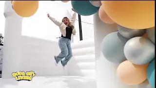 Bouncing around in style with The Cola Bounce House