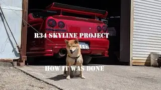 R34 Skyline build video!