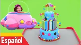 Aprenda Colores - Pastel 3d - Learn Colors in Spanish for KIDS