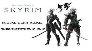 Weekly Skyrim Mods: Metal Gear Rising Raiden/Jetstream Sam, Akaviri Samurai Armor