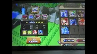 Summoners war: Summon Valkyrja From Fusion Hexagram