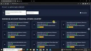 How To Register our Server Wepsite And Service Oder IMEI Service Server Service BoxDongle Activation