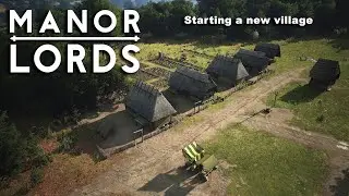 Starting a New Village in Manor Lords | Let's Play