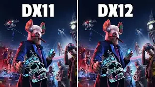 Watch Dogs: Legion | DirectX 12 vs DirectX 11 (FPS Test)