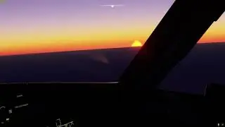Sunrise over the pacific ocean
