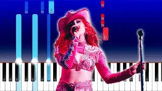 Chappell Roan - Pink Pony Club (Acoustic)(Piano Tutorial)