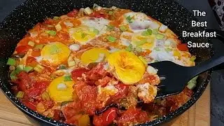 I Made This Simple Meal for Breakfast and My Family Devoured It! A Simple Egg Sauce Recipe 😋