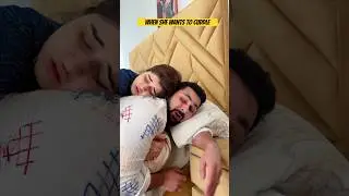 When she just wants to cuddle 🫣 