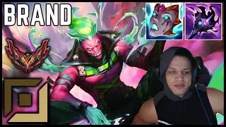 🔥 Tyler1 ALMOST IN CHALLENGER | Brand ADC Full Gameplay | Season 14 ᴴᴰ