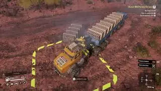 Snowrunner map mod Red canyon Parte 16