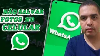 Como nao Salvar fotos do Whatsapp no Celular