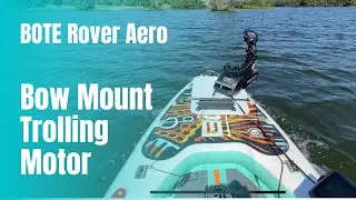 BOTE Rover Aero Bow Mount Trolling Motor Adapter | Motor Guide Xi3 Kayak | (No Longer for Sale)
