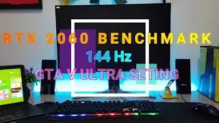Test GTA V pakai monitor AOC 27G2 144 Hz | EVGA RTX 2060 hasilnya muluzzz...