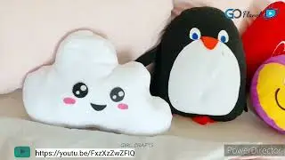 Cara membuat bantal lucu bantal karakter isi dakron dengan mudah