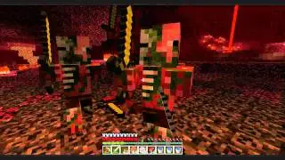 Minecraft 1.0.0 full release, Part 9, Playing tennis with ghasts!