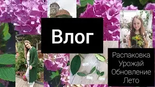 влог/распаковка 📦💌/обновка 🧥🧶/урожай🍅//🌞🌴🏄🎇/