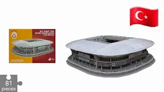 Ali Sami Yen Spor Kompleksi Rams Park stadium 3D Puzzle by Pro-Lion® - Step by Step