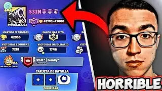 Trebor encuentra al PEOR JUGADOR del COMPETITIVO en BRAWL STARS! *Le gana*