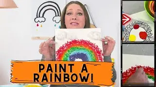 Help Kids Paint A Rainbow and Discover a Fun Way to Build Fine Motor Skills!