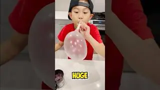 Blowing Hi-Chew Bubbles! Food Experiment! #shorts #food #fun