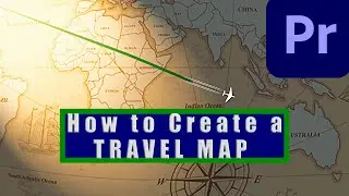It's simple to make a Travel map animation tutorial for Premiere Pro (mu Kinyarwanda)