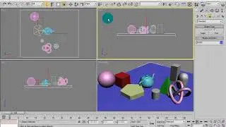 3dsmax.  Урок 183. Создание камер
