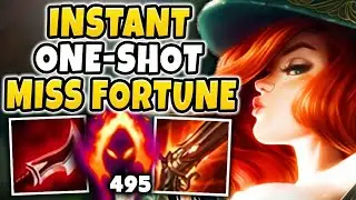 THE MOST POWERFUL ADC | MISS FORTUNE COMBO | WILD RIFT