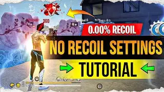 Headshot Settings After New OB44 Update🗣️⚡TOP 5 SetEdit Commands For NO Recoil Headshots