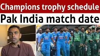 Eight teams names and groups of champions trophy announced