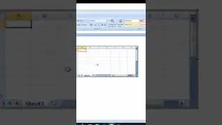 Ms word short Tricks||Insert Excel spreadsheet in Ms word #shorts #thebwcs