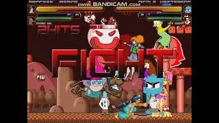 MUGEN - BeanFan112 4v4 Battle