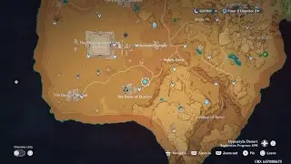 Genshin Impact - The Dune of Elusion (Northeast), Pyro Chest Challenge