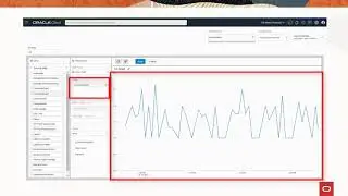 OCI Application Performance Monitoring Dashboards:  Create a Metric Widget