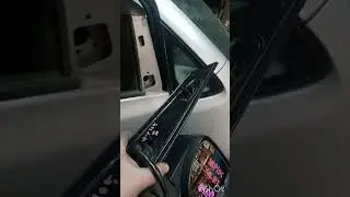 как поменять зеркало на Toyota Ractis