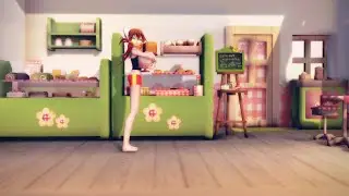 【• MMD • TDA MMX •】「Bakery」[60fps]