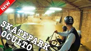 I ENTER A SKATEPARK HIDDEN IN AN INDUSTRIAL WAREHOUSE - The perfect indoor skatepark!!