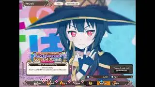 Playing anime gacha