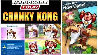 CRANKY KONG FOR MARIO KART TOUR? Jungle Tour Concept