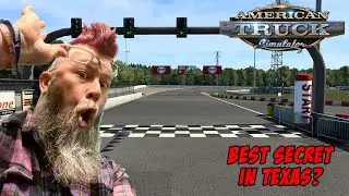 Best Secret In Texas? | Houston Race Track | American Truck Simulator