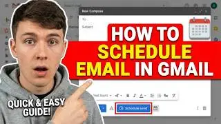 How to Schedule Email in Gmail | Send Emails Later