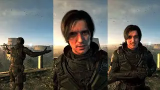 Разговор Скифа с незнакомцем. Геймплей S.T.A.L.K.E.R. 2 Сердце Чернобыля