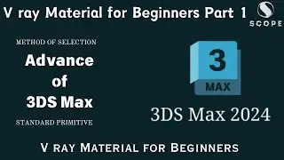 V ray Material for beginners Part 1 How to Use vray Material