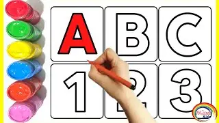 Abc123 | learn to count | Educational videos | learn Abcd alphabet for kids and toddlers | Mimakidz